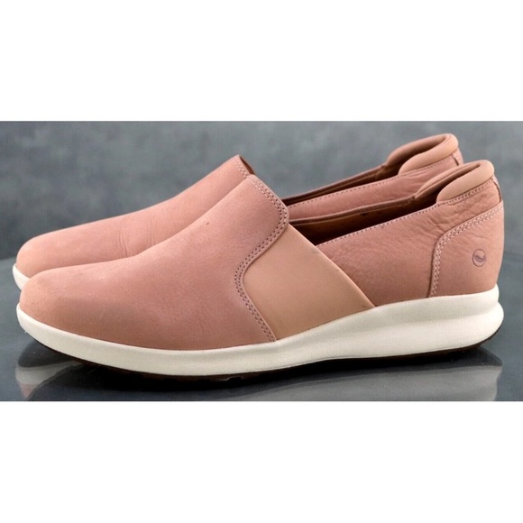 Clarks Women's Pink Slip-On Shoes - Picture 2 of 9